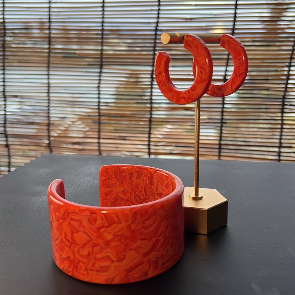 Machete Bracelet & Earrings